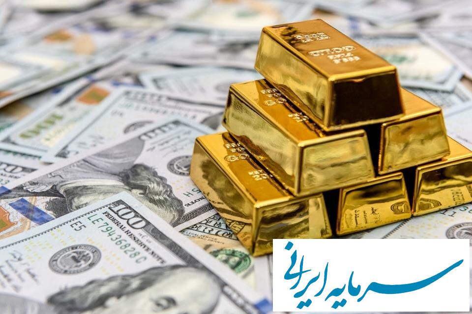 دلار ریخت، طلا بالا رفت